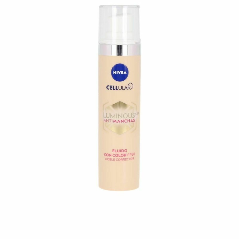 Crème Hydratante avec Couleur Nivea Luminous Antimanchas Spf 20 40 ml