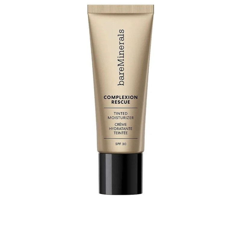 Crème Hydratante avec Couleur bareMinerals Complexion Rescue Suede Spf 30 35 ml