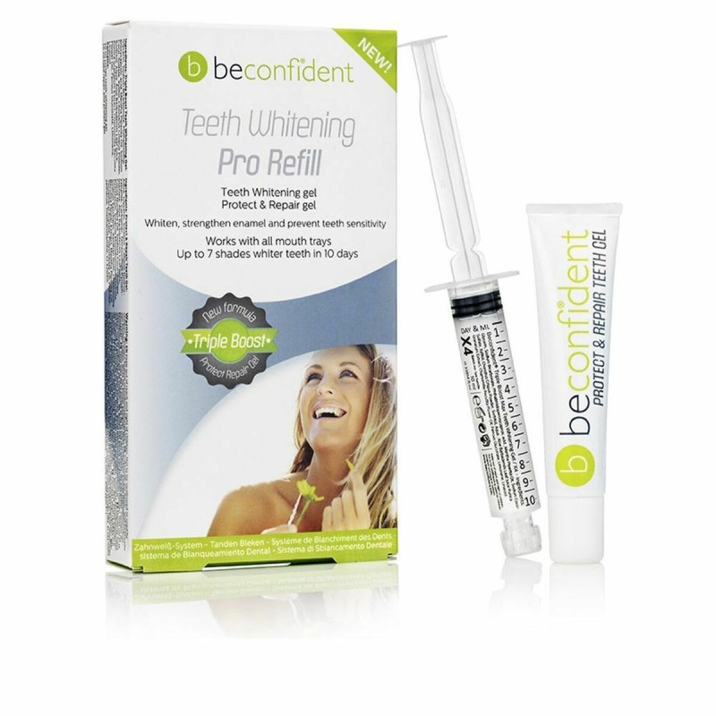 Crème dentaire blanchissante Beconfident Teeth Whitening Recharge (2 pcs)