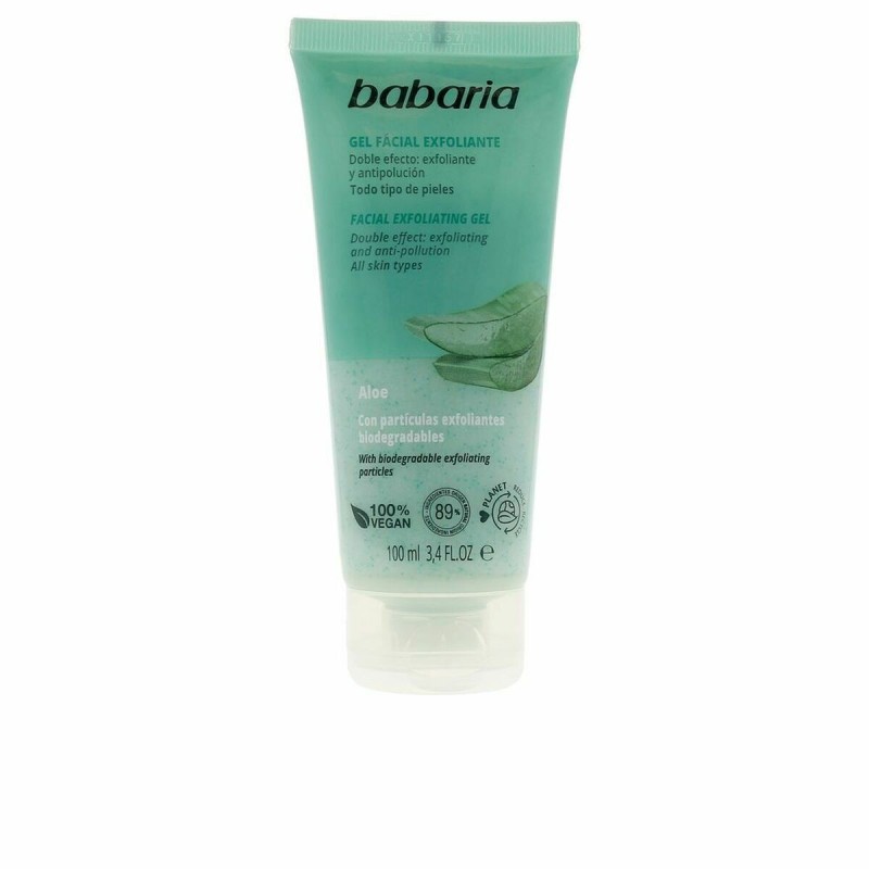 Gel exfoliant visage Babaria Aloe Vera Aloe Vera 100 ml