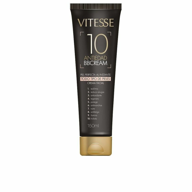 Crème Hydratante avec Couleur Vitesse Antiedad Bb Cream Anti-âge 10 en 1 150 ml