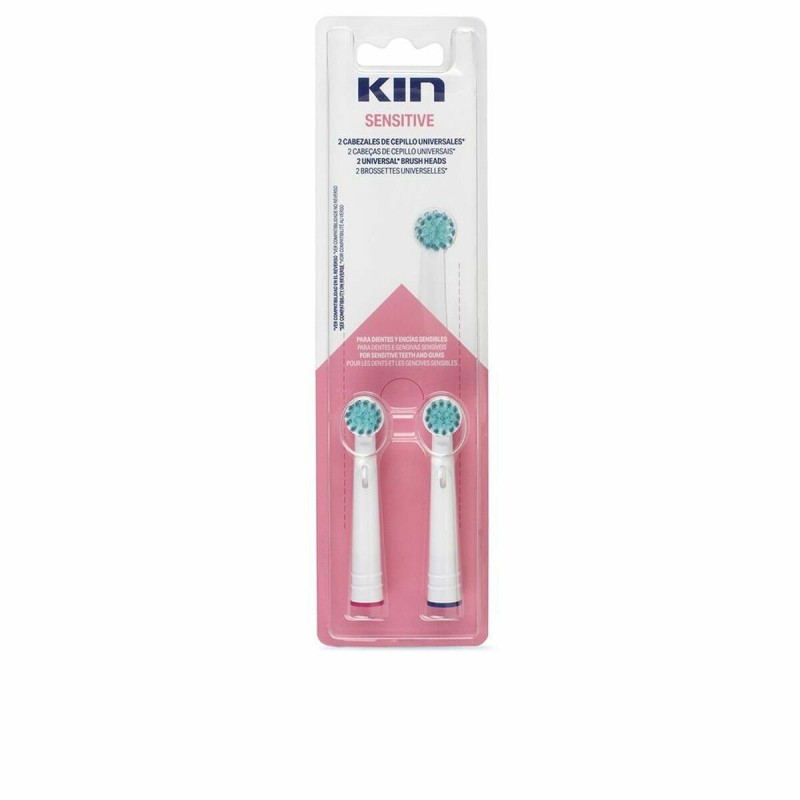 Tête de rechange Kin 1865137 Brosse à Dents (2 uds)