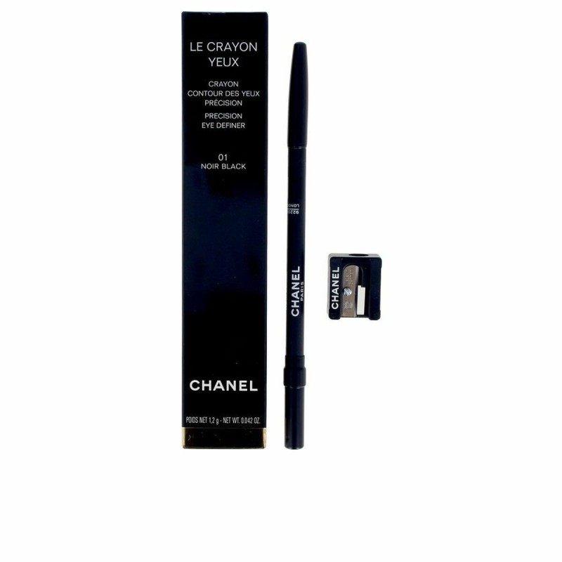 Crayon pour les yeux Chanel Le Crayon Yeux Noir black-01 (1 Unités) (1