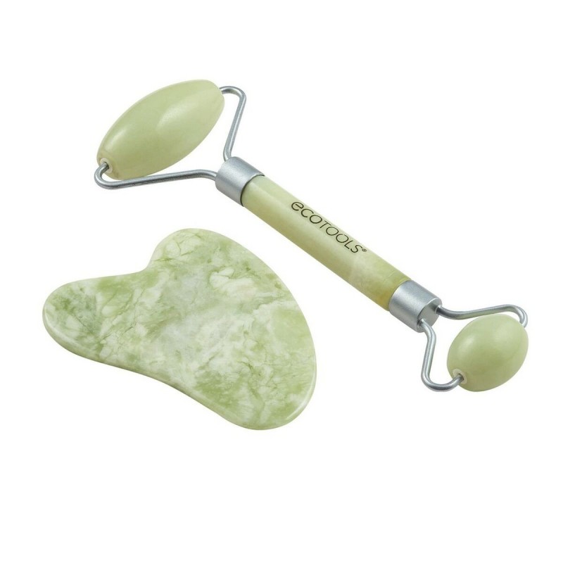 Soin anti-âge pour le visage et le cou Ecotools Jade Jade Lot 2 Pièces