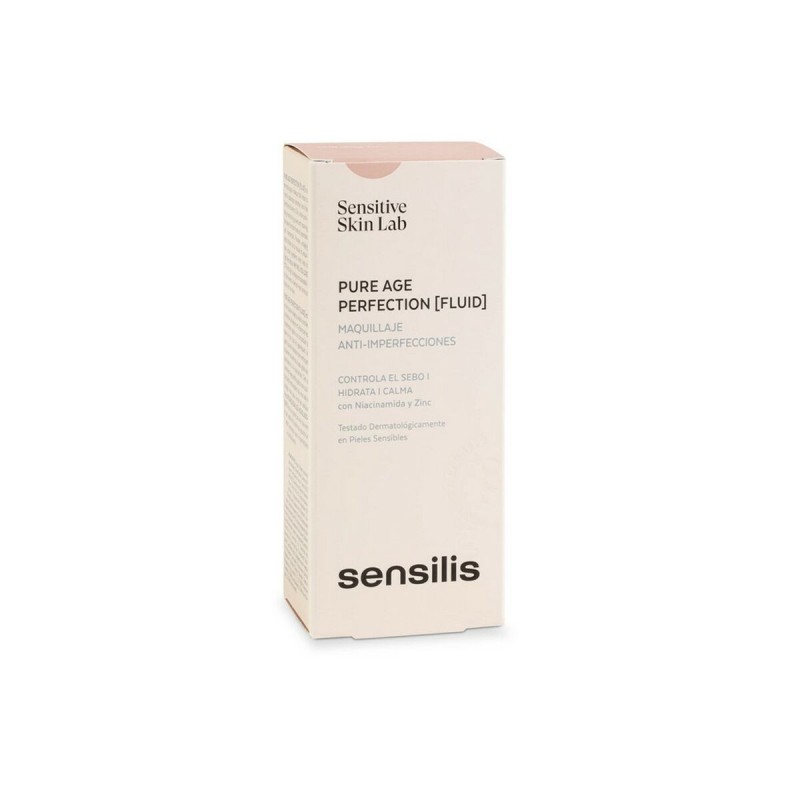 Base de Maquillage Crémeuse Sensilis Pure Age Perfection 03-beig Anti-imperfections (30 ml)