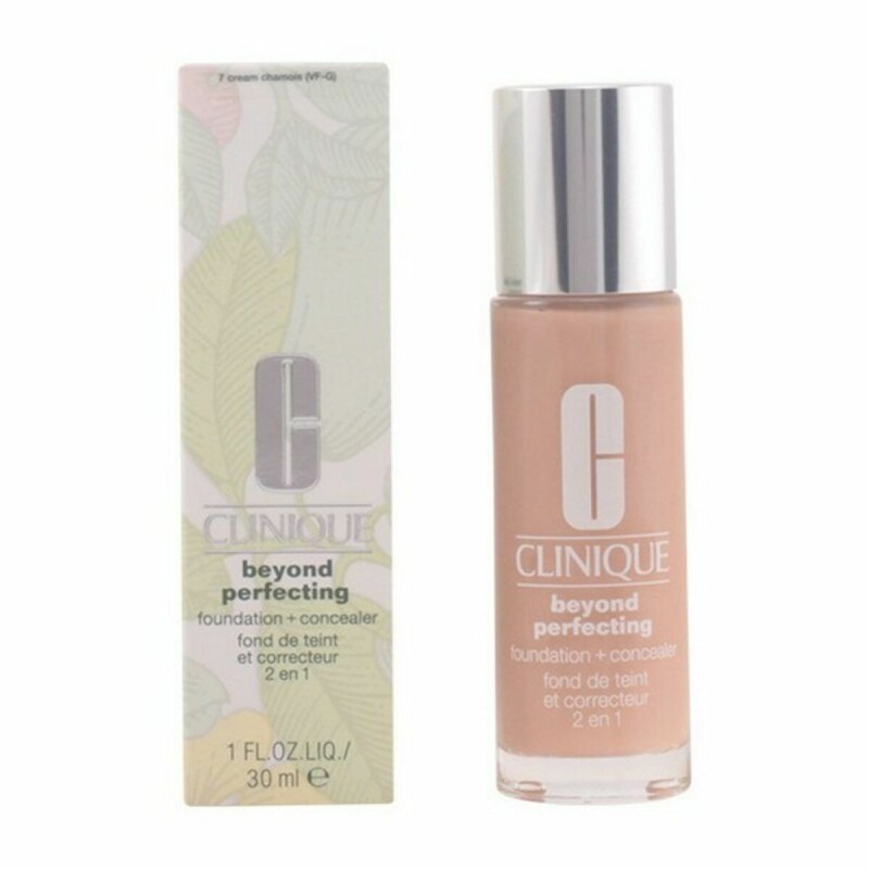 Base de maquillage liquide Clinique Beyond Perfecting Correcteur facial Nº 21 Cream caramel 30 ml