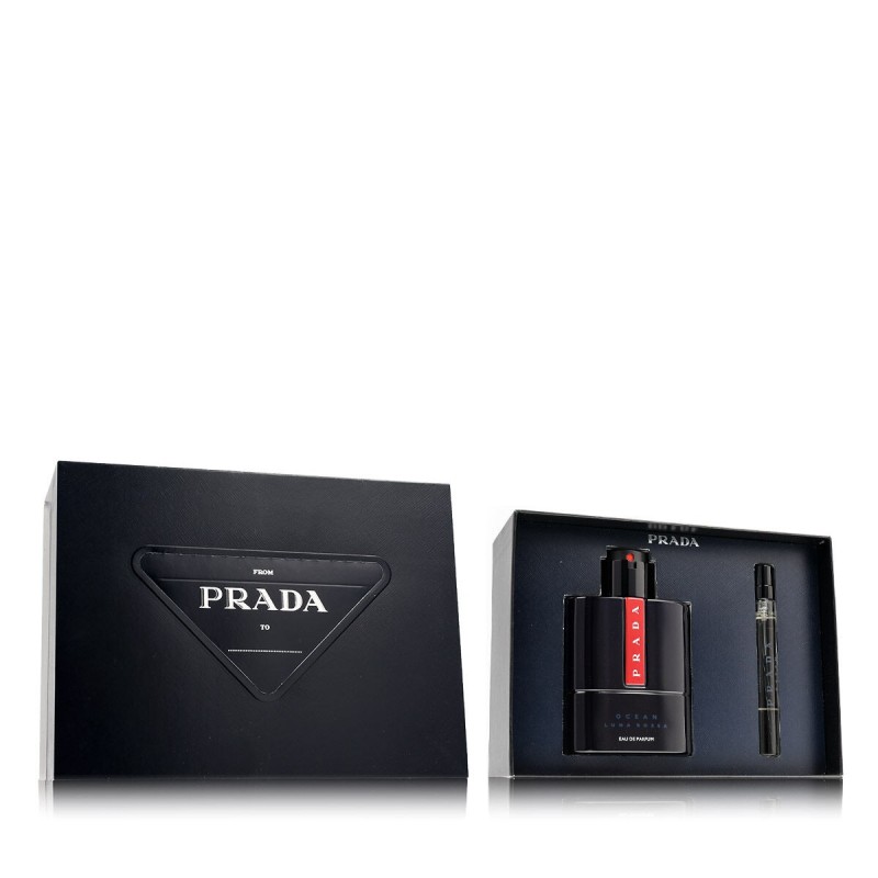 Set de Parfum Homme Prada Luna Rossa Ocean EDP 2 Pièces