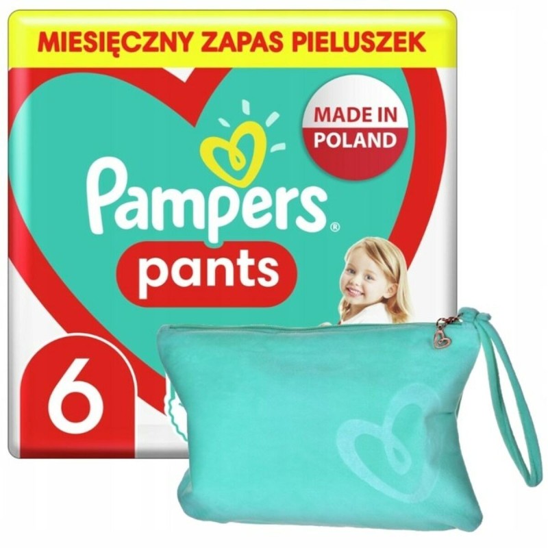 Lingettes imprégnées Pampers Pants 132 Pièces