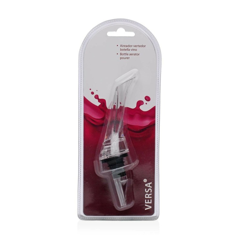 Bouchon Verseur Aérateur de Vin 2 en 1 Versa Plastique