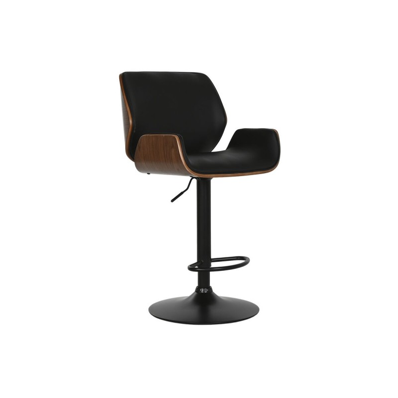 Tabouret Home ESPRIT Noir Bois 52 X 51