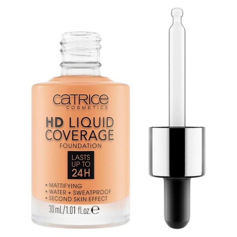 Base de maquillage liquide Hd Liquid Coverage Foundation Catrice