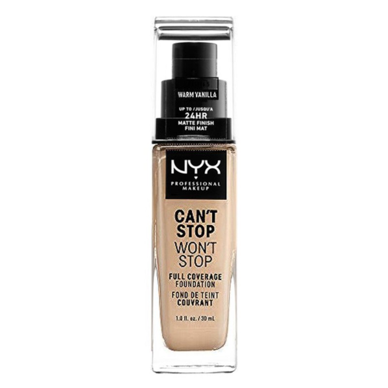 Base de maquillage liquide Can't Stop Won't Stop NYX (30 ml) (30 ml)