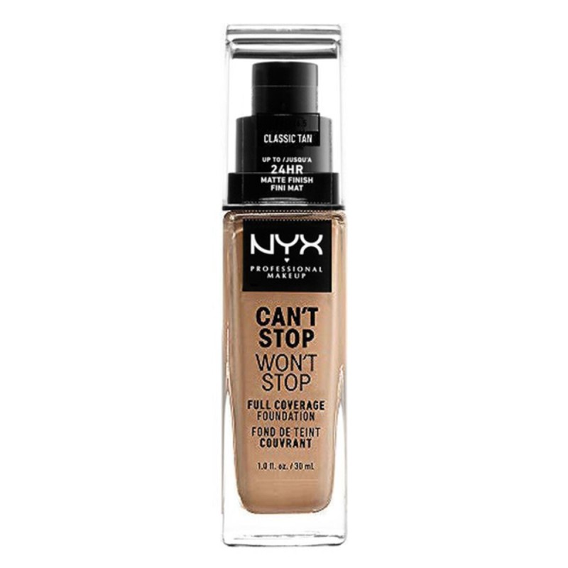 Base de maquillage liquide Can't Stop Won't Stop NYX (30 ml) (30 ml)