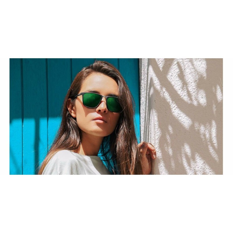 Lunettes de soleil Unisexe Northweek Shelter Matte Ø 47 mm Vert Noir