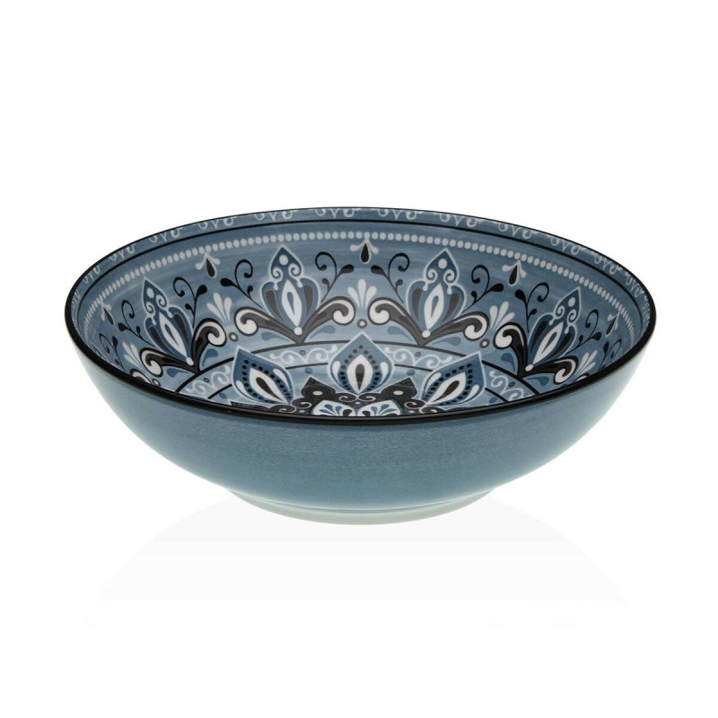 Saladier Versa Bleu Céramique Porcelaine 22