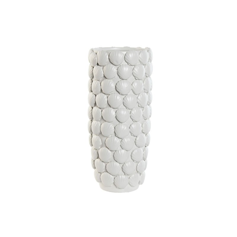 Vase Home ESPRIT Blanc Grès méditerranéen 15