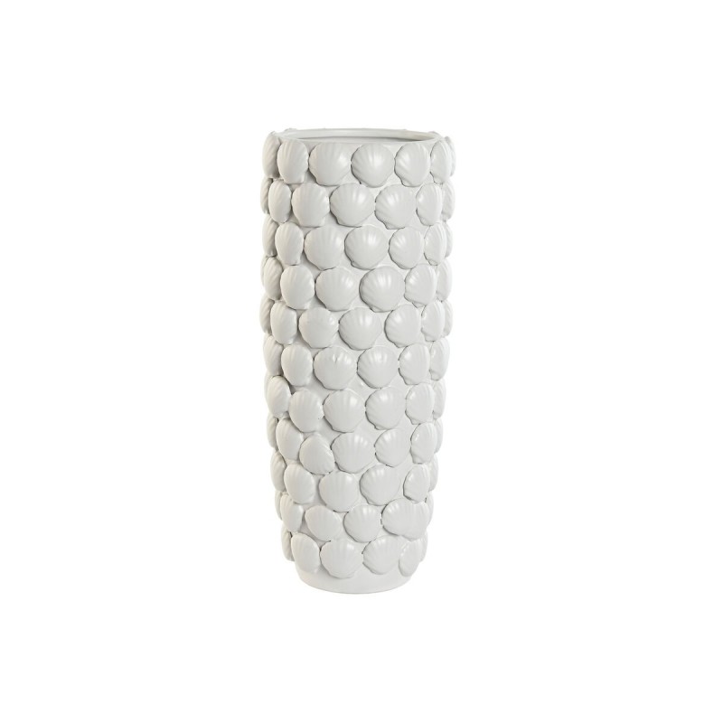 Vase Home ESPRIT Blanc Grès méditerranéen 16