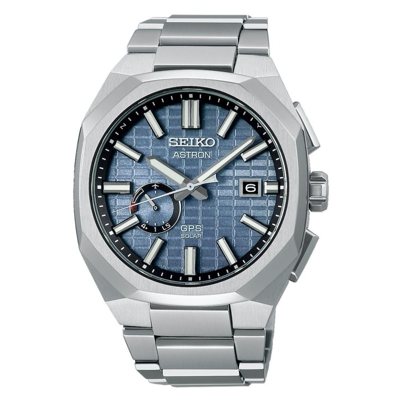 Montre Homme Seiko SOLAR GPS (Ø 41 mm)