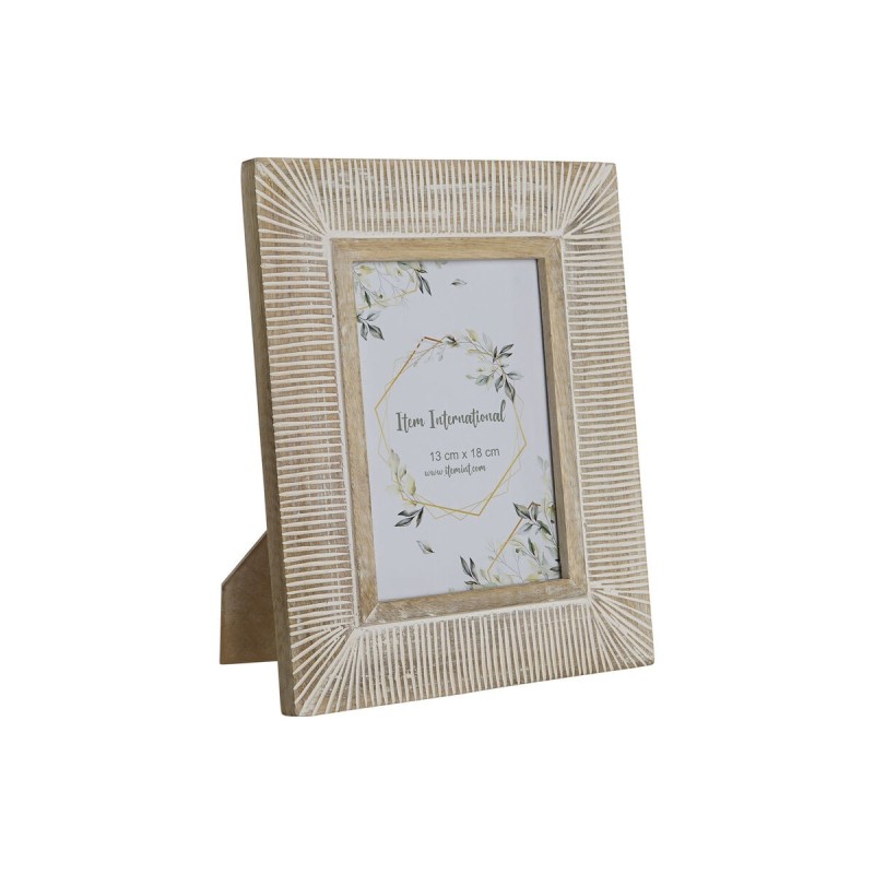 Cadre photo Home ESPRIT Blanc Bois de manguier Moderne 21