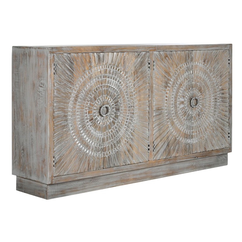 Buffet Home ESPRIT Blanc Bois de manguier 180 X 40 X 96 cm