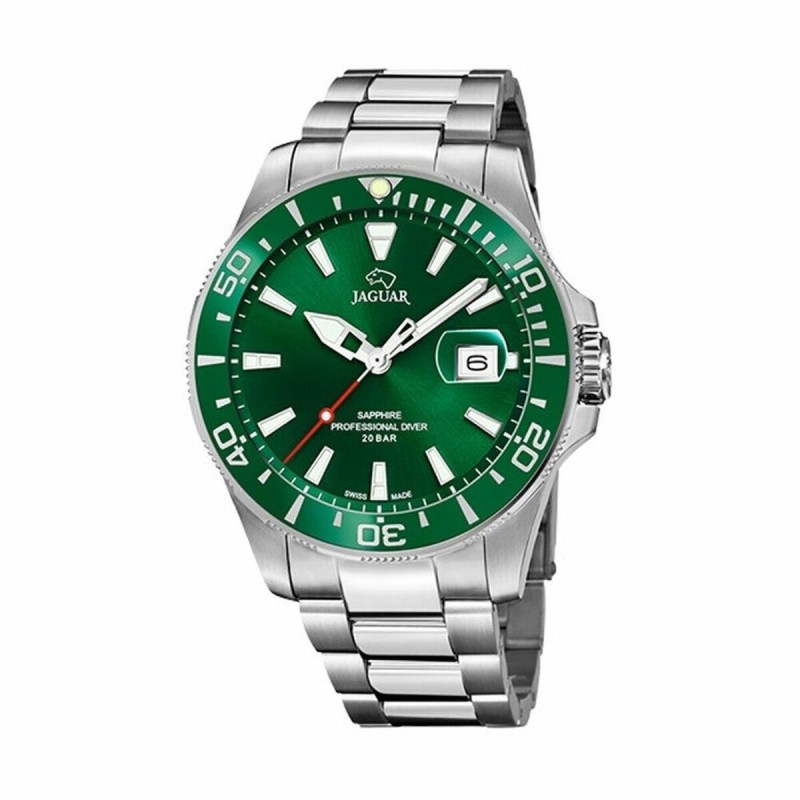 Montre Homme Jaguar J860/B Vert Argenté