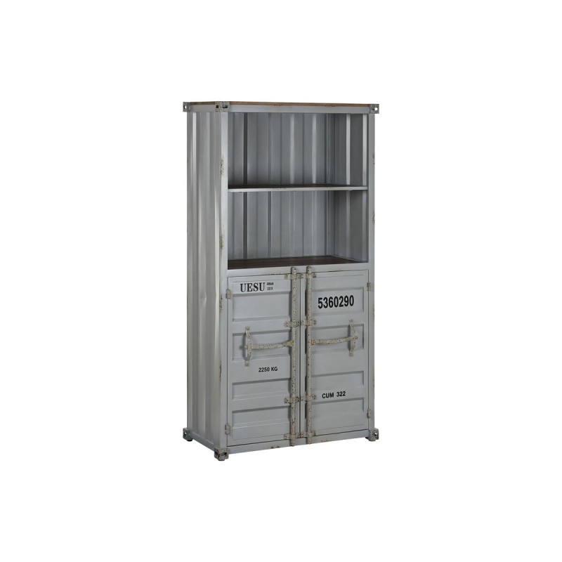 Étagère Home ESPRIT Gris Bleu ciel Métal Bois MDF 87 x 44 x 168