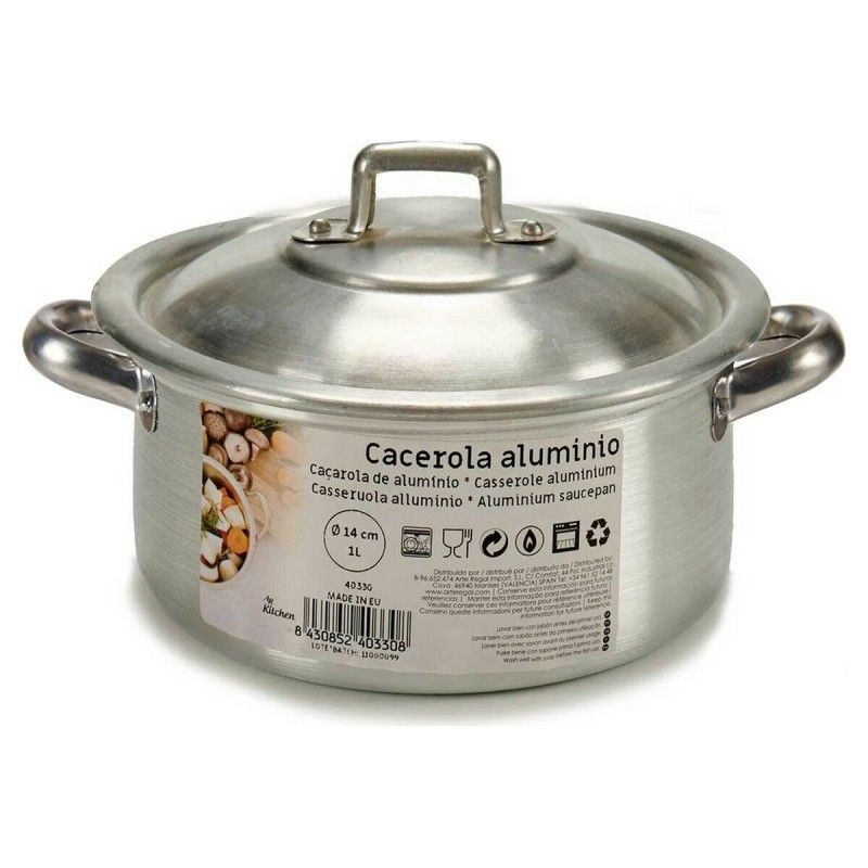 Casserole Kinvara 100002 Argenté 1 L