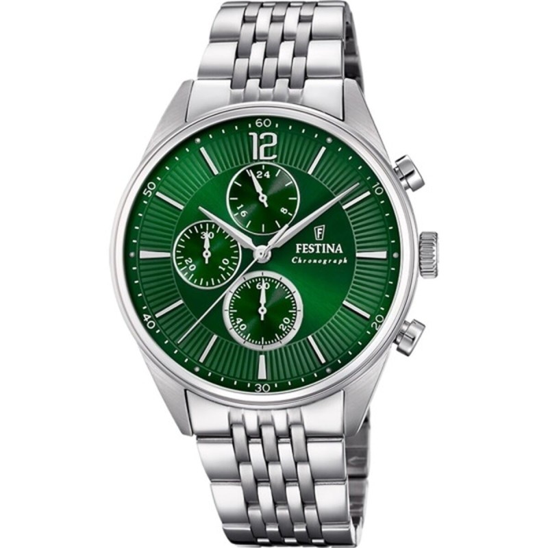 Montre Homme Festina F20285/8 Vert Argenté