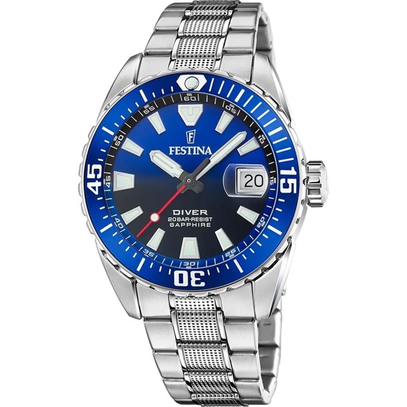 Montre Homme Festina F20669/1 Argenté