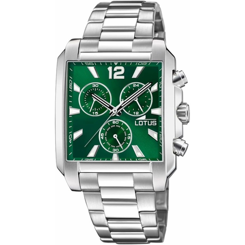 Montre Homme Lotus 18850/3 Vert Argenté