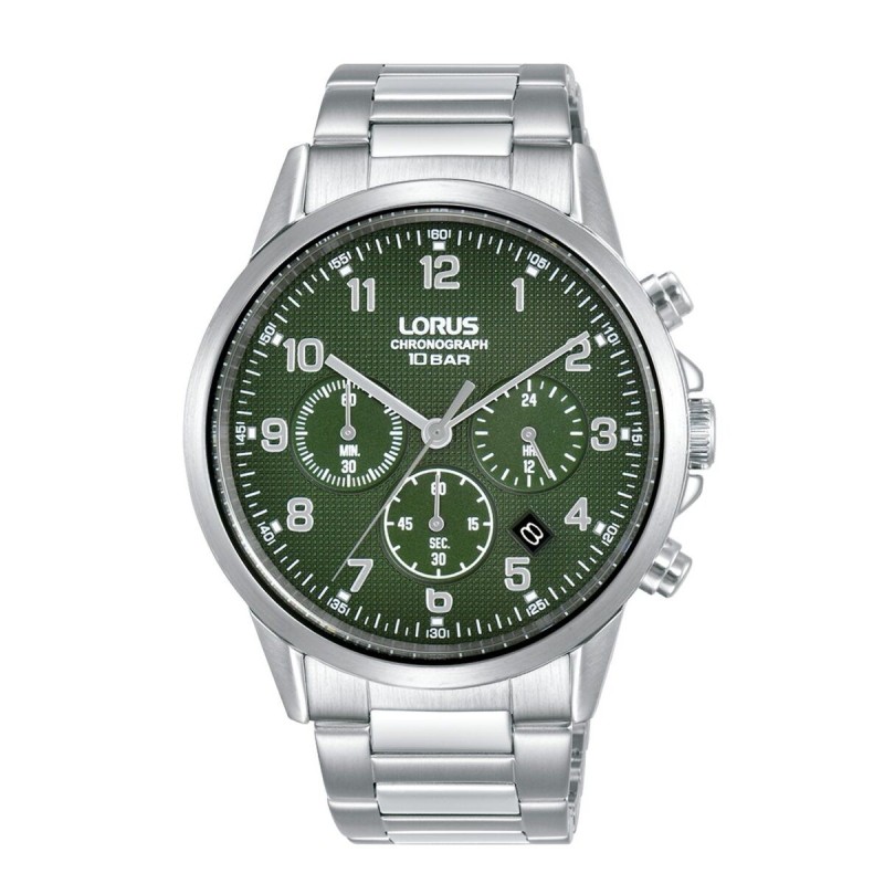 Montre Homme Lorus RT315KX9 Vert Argenté