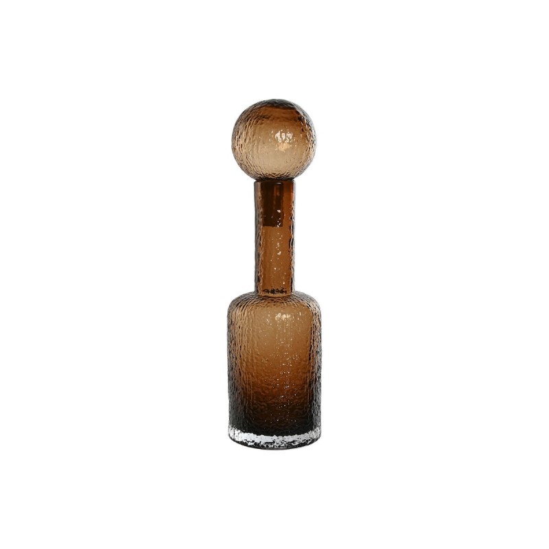 Vase Home ESPRIT Marron Verre Moderne 12