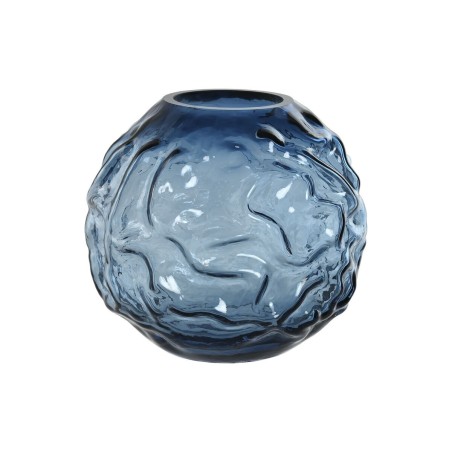 Vase Home ESPRIT Bleu Verre Moderne 21