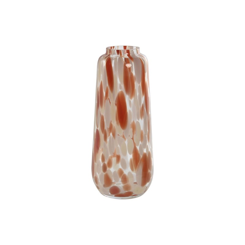 Vase Home ESPRIT Crème Terre cuite Verre Moderne 12