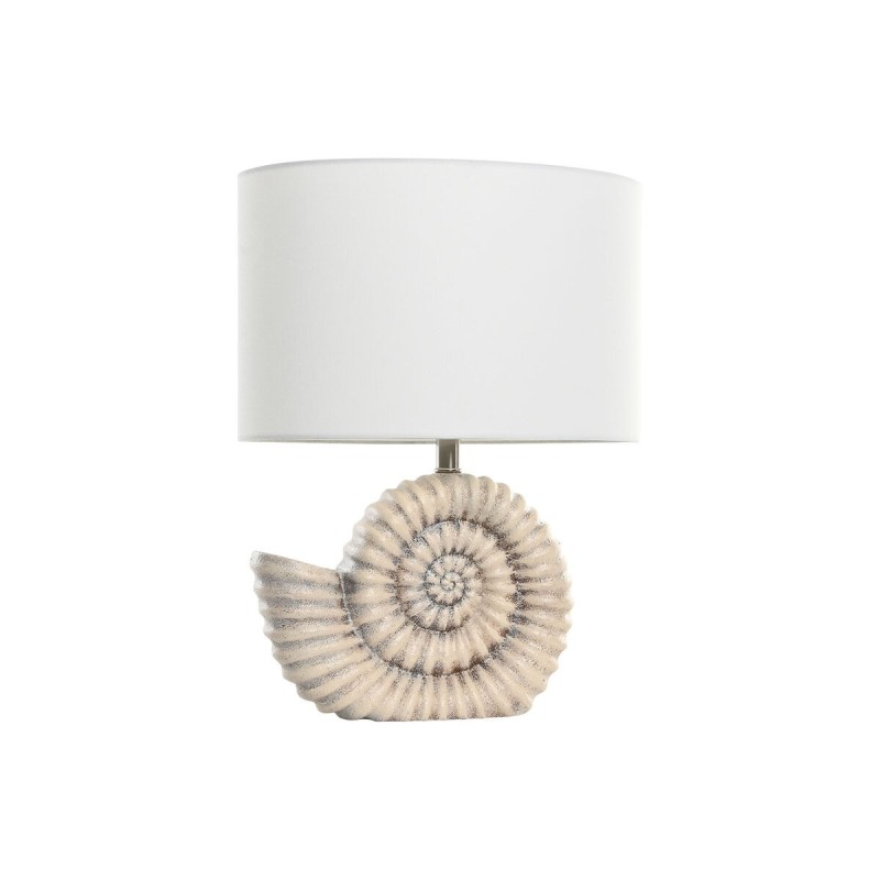 Lampe de bureau Home ESPRIT Blanc Beige