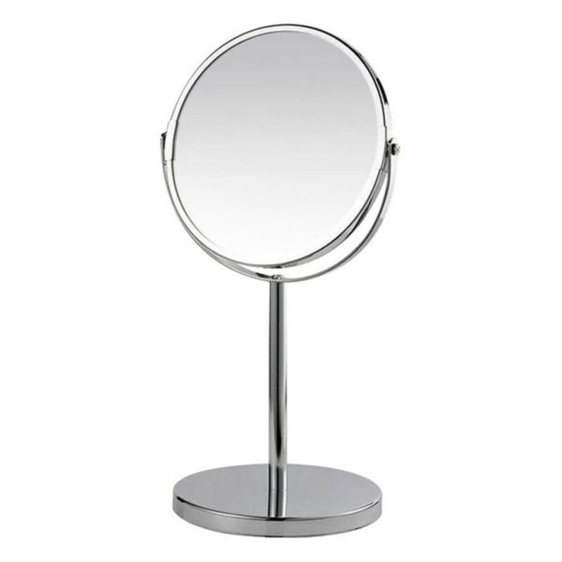 Miroir Grossissant Versa Argenté polypropylène Plastique Vintage 15 x 34