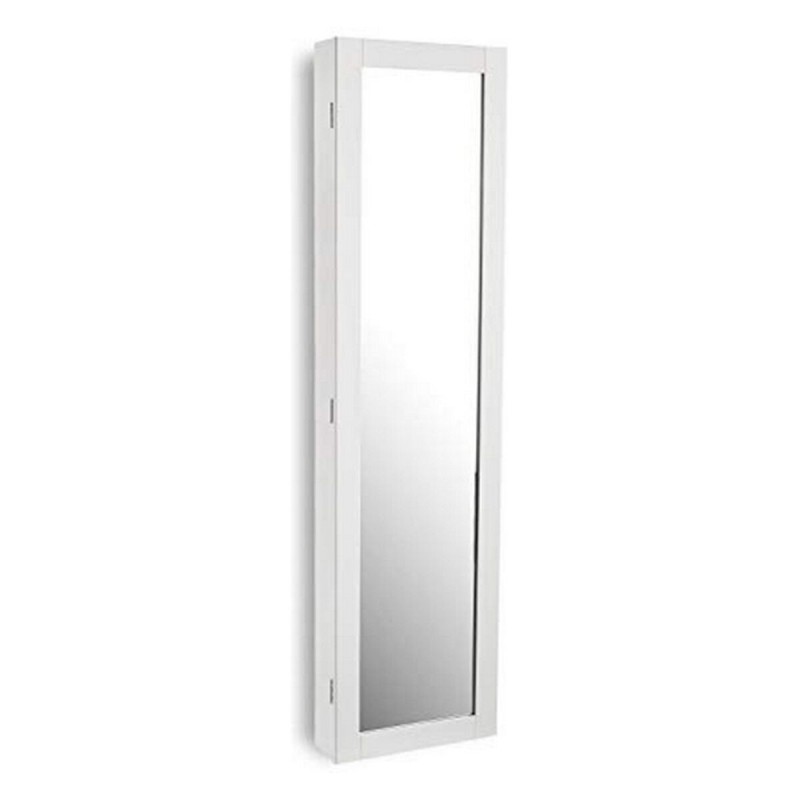 Miroir mural Versa Blanc Bois MDF Minimaliste 10 x 120 x 30 cm