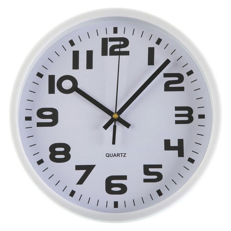 Horloge Murale Versa Blanc Plastique 3