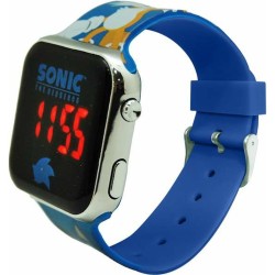 Horloge numérique Sonic Enfant Écran LED Bleu Ø 3