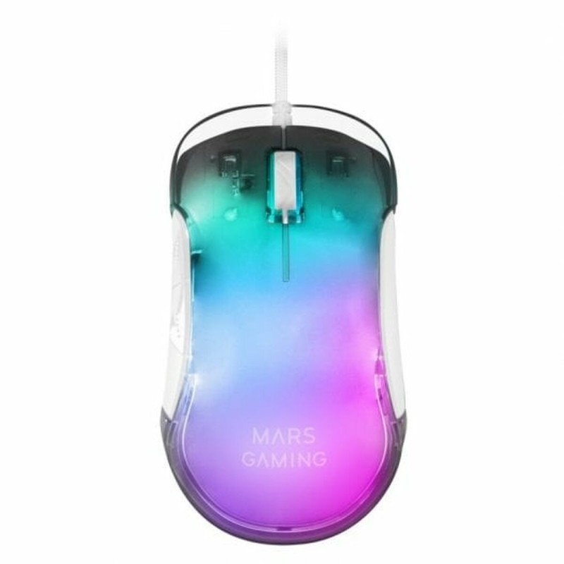 Souris Mars Gaming Blanc 12400 dpi