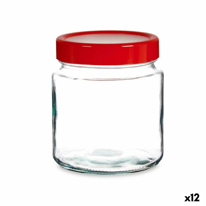 Boîte Vivalto 228-4 Rouge Transparent 1 L (12 Unités)