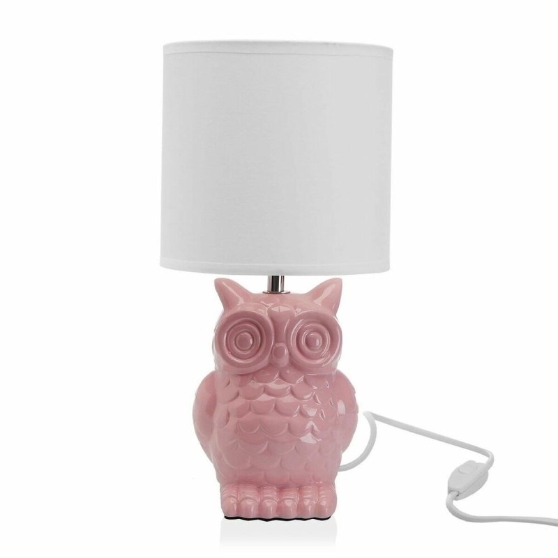 Lampe de bureau Versa Hibou Céramique (16 x 16 x 32