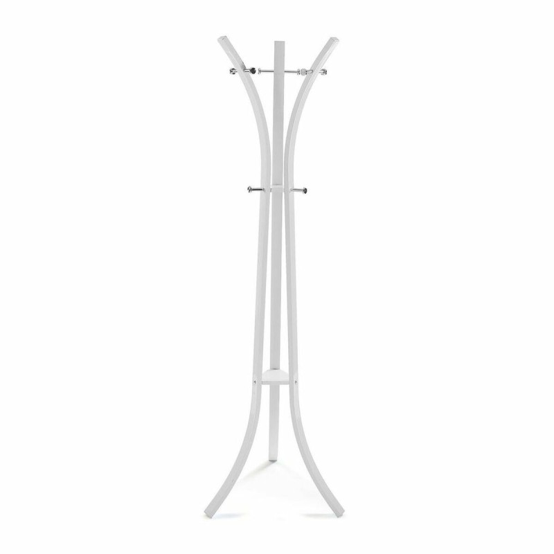 Porte-manteau Versa Blanc Métal (58 x 175 x 58 cm)