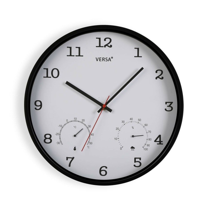 Horloge Murale Versa Blanc Plastique 4