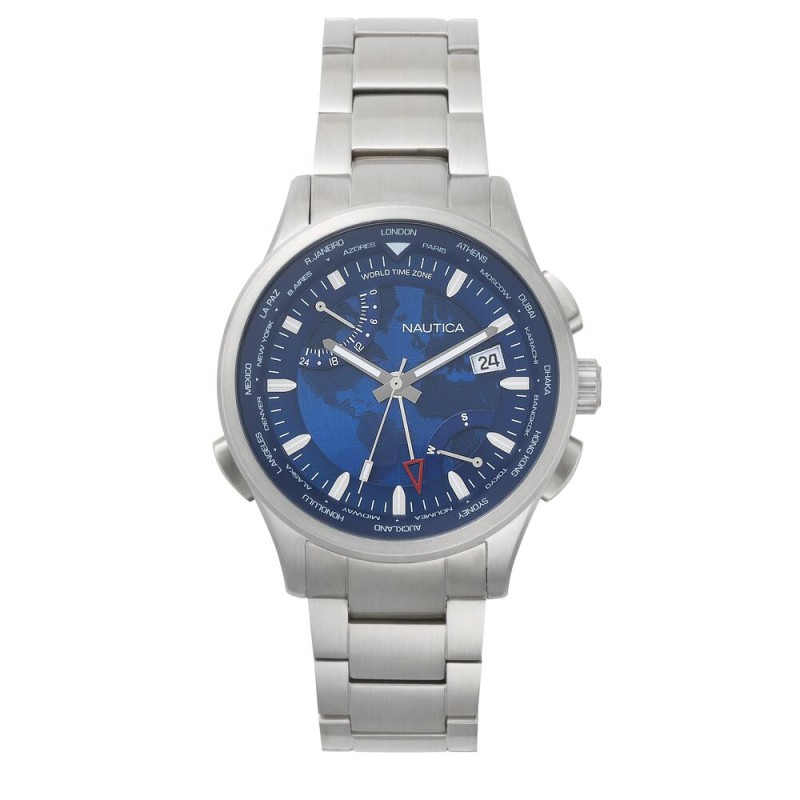 Montre Homme Nautica SHANGHAI - WORLDTIMER (Ø 44 mm)