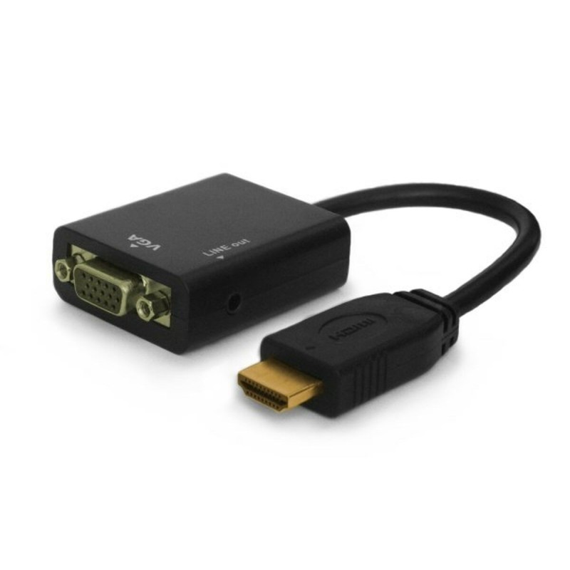 Adaptateur HDMI vers VGA Savio CL-23 Noir