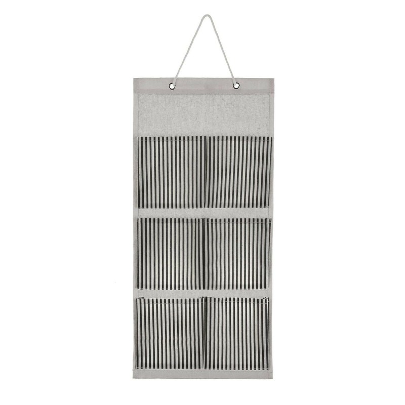 Organisateur polyvalent Versa Noir Mural 56 x 26 cm