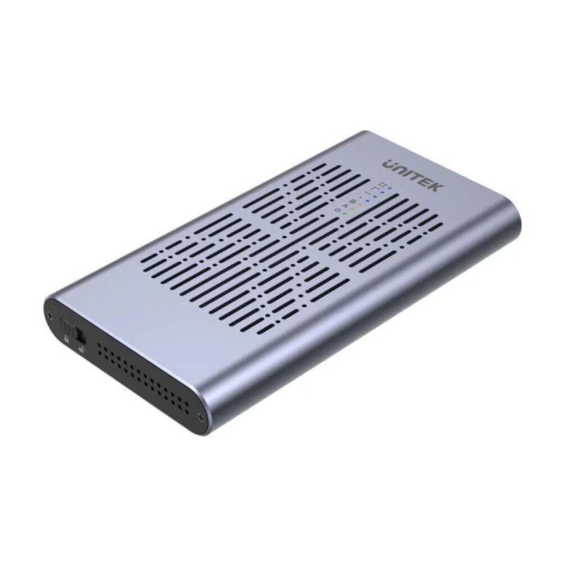 Boîtier pour disque dur Unitek DIAUTKOBU0010 Gris USB-C USB 3.2 USB C