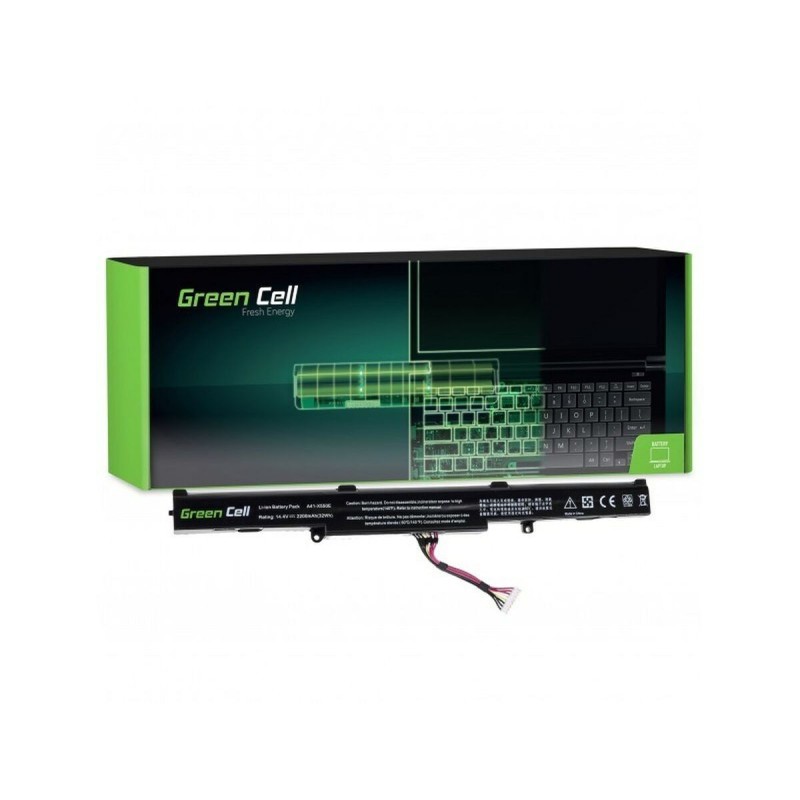 Batterie pour Ordinateur Portable Green Cell AS77 Noir 2200 mAh