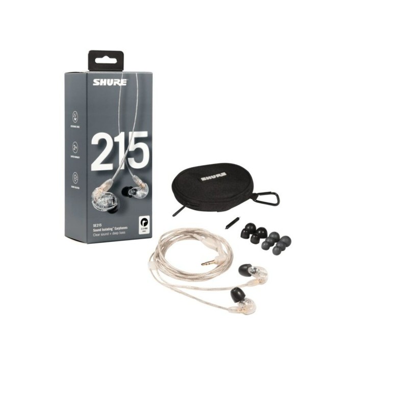 Casques avec Microphone Shure SE215 Pro Transparent